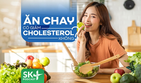 Cholesterol tăng cao khi ăn chay