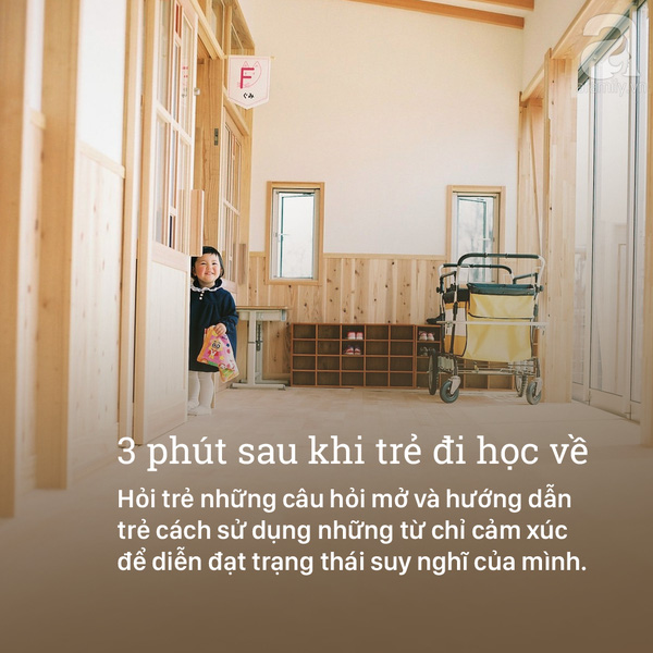 9 phút quan trọng nhất trong một ngày của trẻ