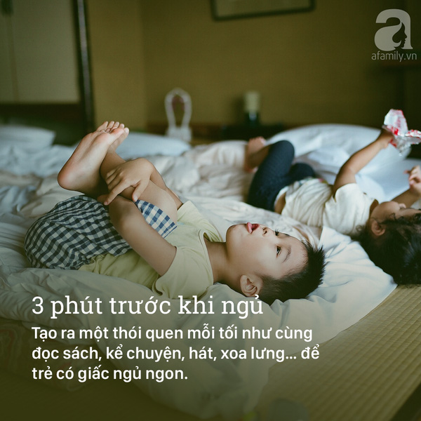 9 phút quan trọng nhất trong một ngày của trẻ